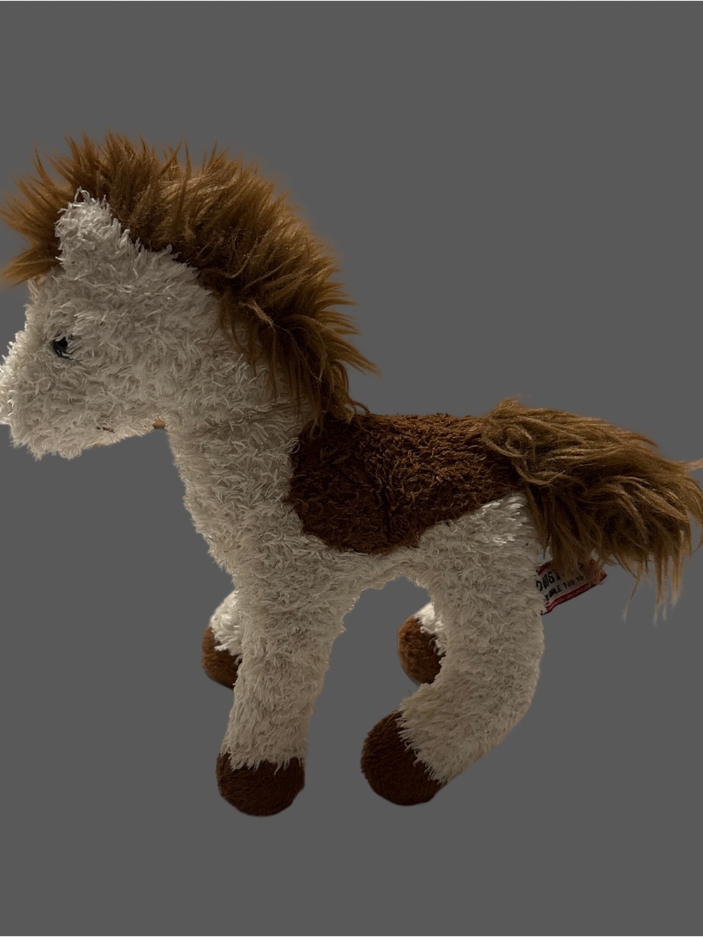 Douglas Horse Plush Stuffed Animal Brown White Washable Small 6-14 in